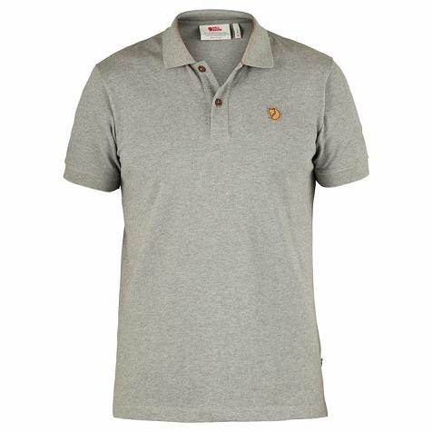 Fjallraven Övik T-Shirt Grey Singapore For Men (SG-622982)